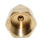 Thrifco Plumbing No. 66 5/16 Inch x 3/8 Inch Lead-Free Brass Compression FIP Adapte 6966010 - alternate 6
